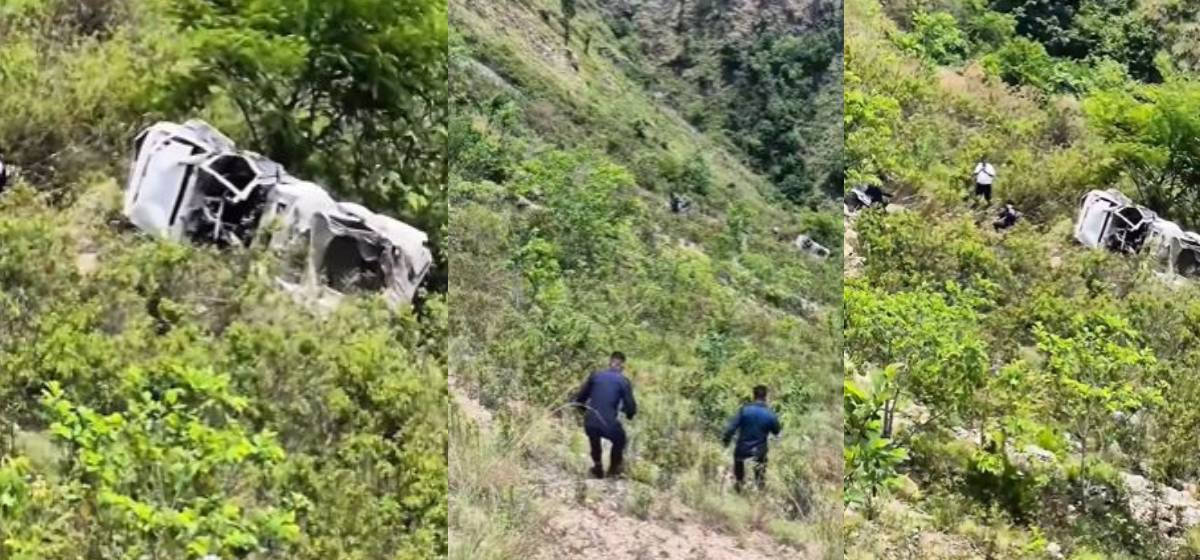 दैलेखमा बोलेरो जीप दुर्घटना, ८ जना गम्भीर घाइते